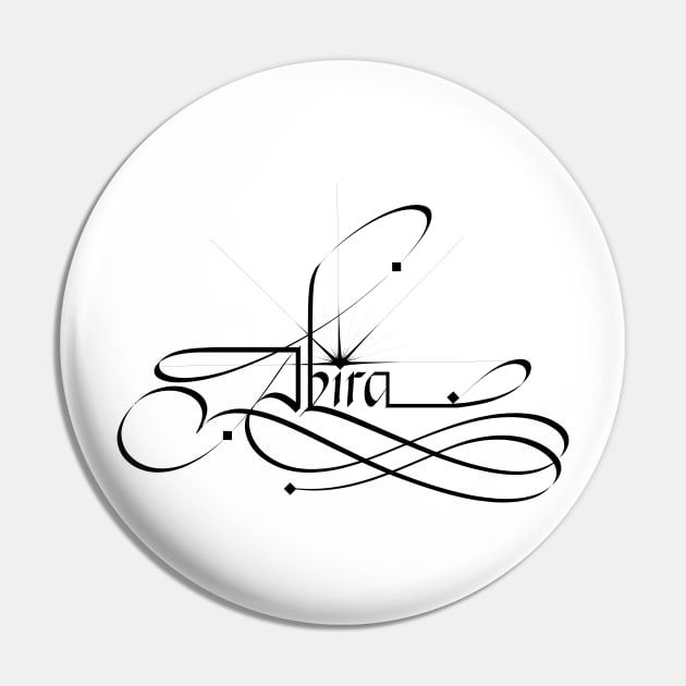 Akira - Calligraphy Pin by AhMath