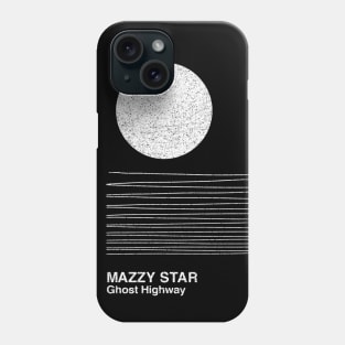 Mazzy Star / Minimal Graphic Design Artwork Phone Case