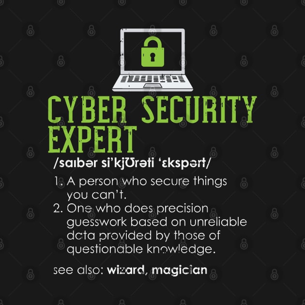 Cyber Security Definition by maxdax