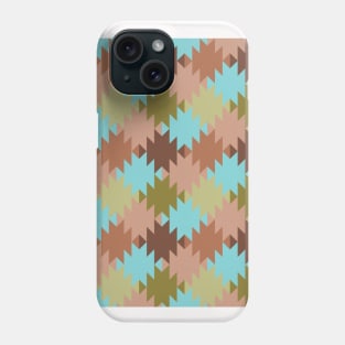 Turquoise Southwestern Neck Gator Southwestern Phone Case