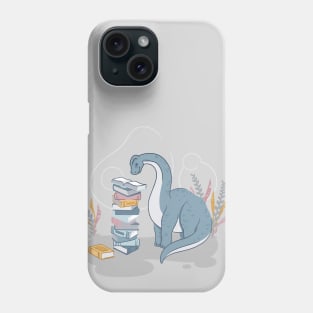 Sweet Bookish Dino Phone Case