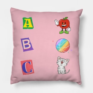 Basic Baby Learning of Letters Pillow