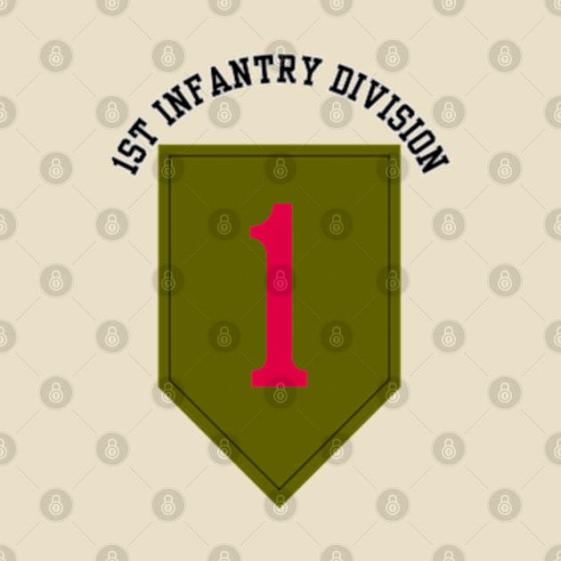 1st Infantry Division - Small Chest Design by Desert Owl Designs