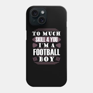 American Football Player Tackle Gift Idea Phone Case