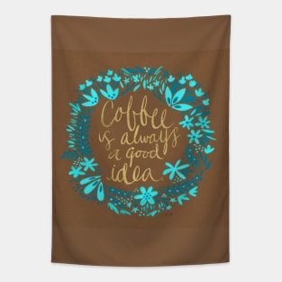 Coffee Kraft Tapestry