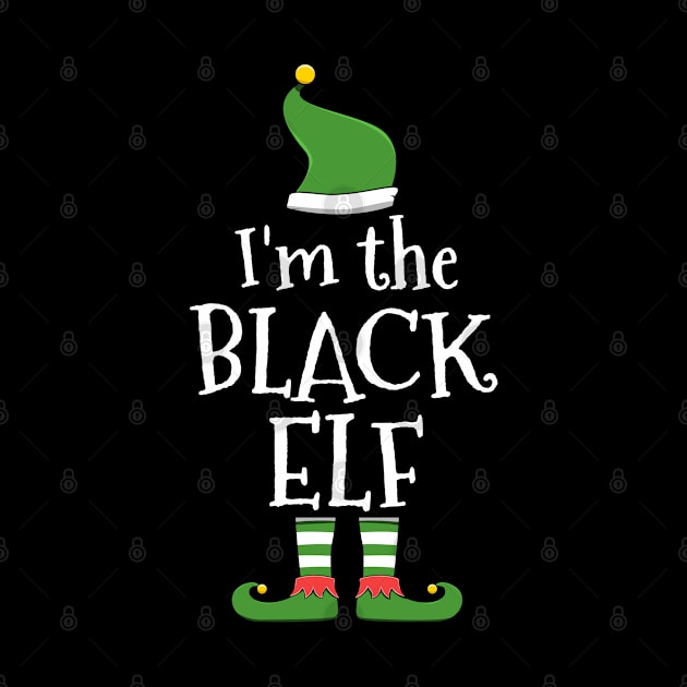 Black Elf Costume for Matching Family Christmas Group by jkshirts