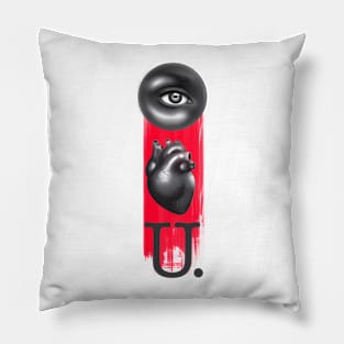 Eye Heart U. Pillow