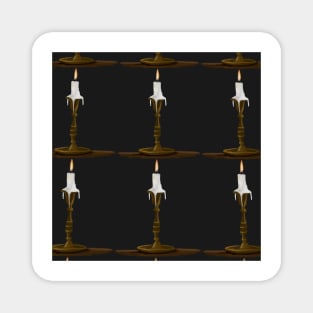 Pattern Design - Candlelight Magnet