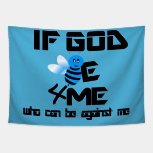 If God Be For Me Tapestry