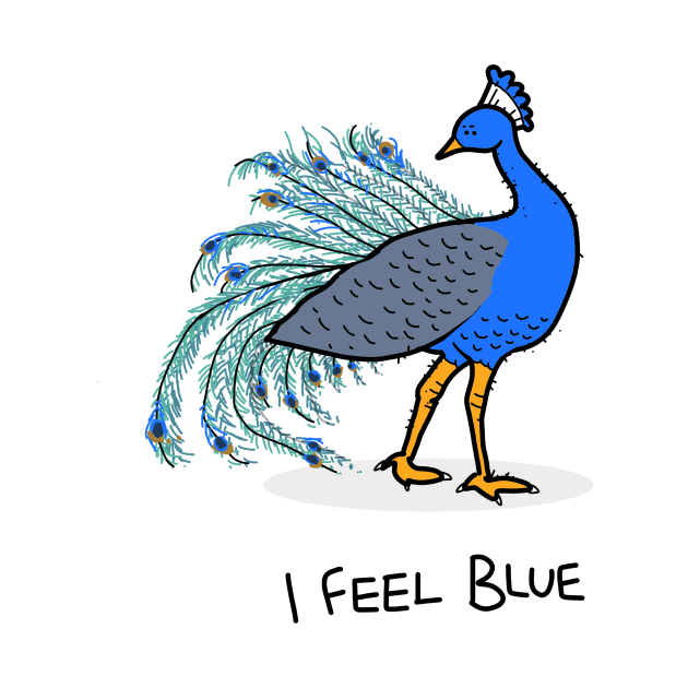 Grumpy Peacock by grumpyanimals