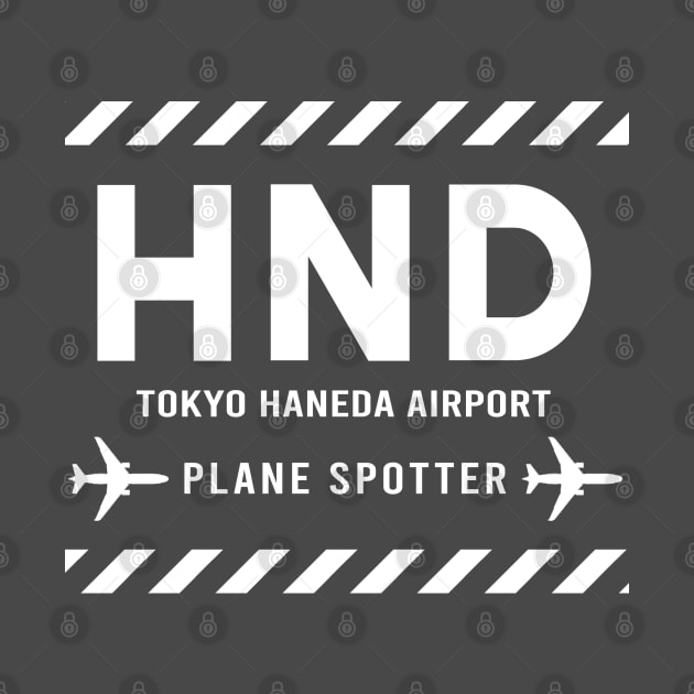 HND Plane Spotter | Gift by ProPlaneSpotter