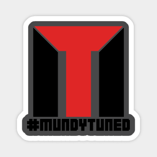 #MundyTuned Back and Red Magnet
