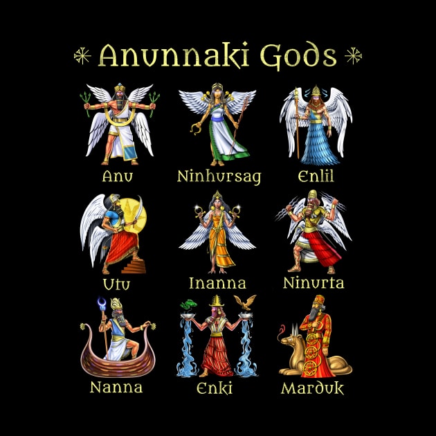 Anunnaki Gods by underheaven