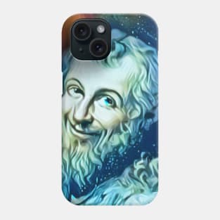 Democritus Portrait | Democritus Artwork 3 Phone Case