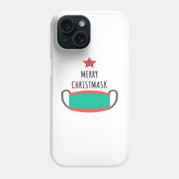 Merry Christmask Phone Case by NiftyGiggles