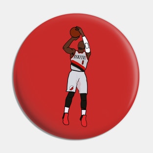 Damian Lillard - NBA Portland Trailblazers Pin