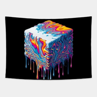 Oil Cube Tapestry