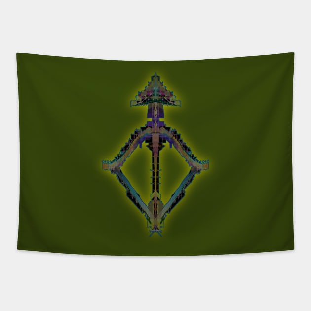 Sagittarius 1c Sage Tapestry by Boogie 72