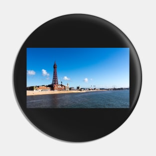 Blackpool-View from the pier Pin