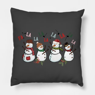 Fa la la la Christmas Design Pillow