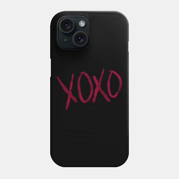 XO LOVE Phone Case by Cemil Akbulut