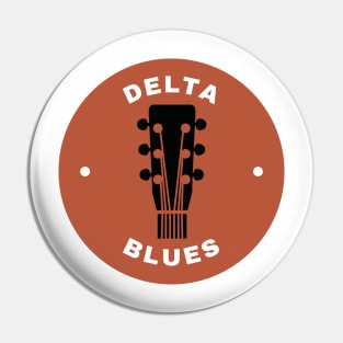 Delta Blues Pin