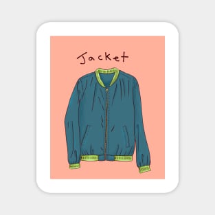 Retro Jacket Magnet