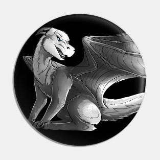 Small Dragon Big Temper Pin