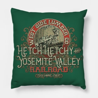 Hetch Hetchy & Yosemite Valley Railroad 1900 Pillow