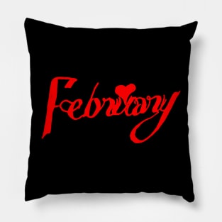 february Pillow