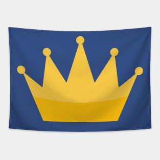 Golden Crown, Tiara Shape Tapestry