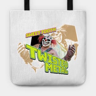 Twisted Metal series Sweet Tooth graphic design by ironpalette Tote