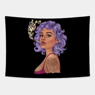 The girl Tapestry