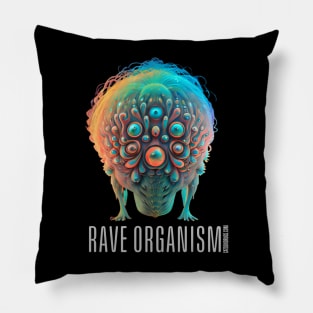 Techno T-Shirt - You’ll Never Rave Alone - Catsondrugs.com - Techno, rave, edm, festival, techno, trippy, music, 90s rave, psychedelic, party, trance, rave music, rave krispies, rave flyer T-Shirt Pillow