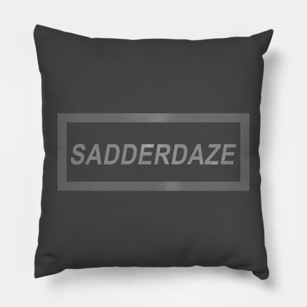 The Neighbourhood//Sadderdaze Word Only Pillow by UberGhibli