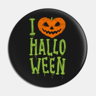 Love Halloween Pin