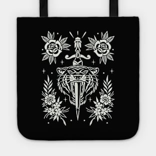 Frame tattoo pattern Tote