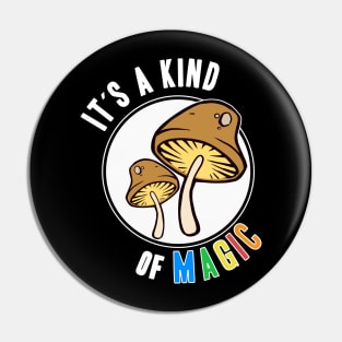 Magic Mushrooms Trip LSD Hippie Psychedelic Mushroom Acid Shrooms Pin