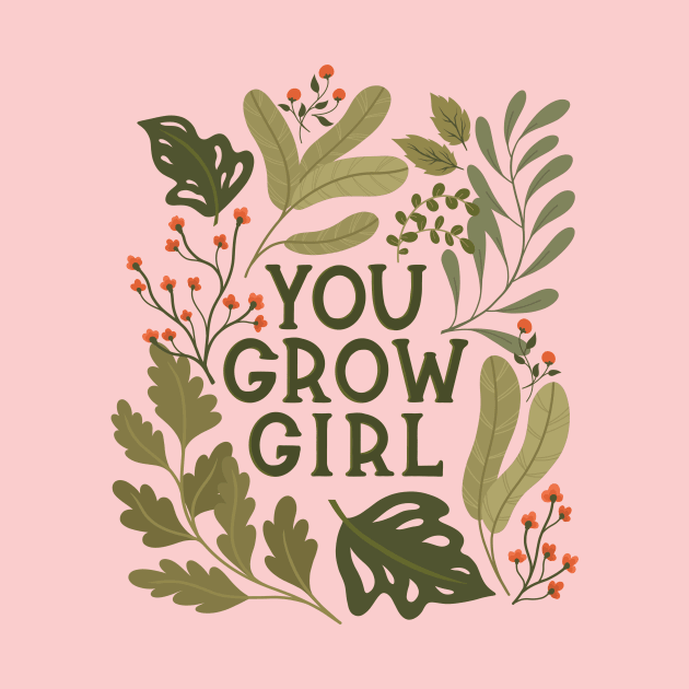 You Grow Girl Chonky Plants by KitCronk