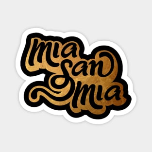 Vintage Mia San Mia Magnet