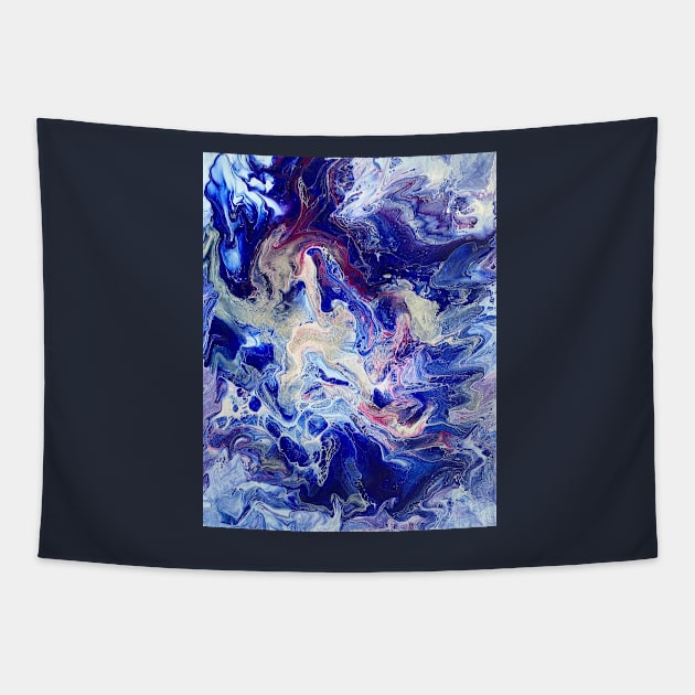 Night sky Tapestry by ellaine13