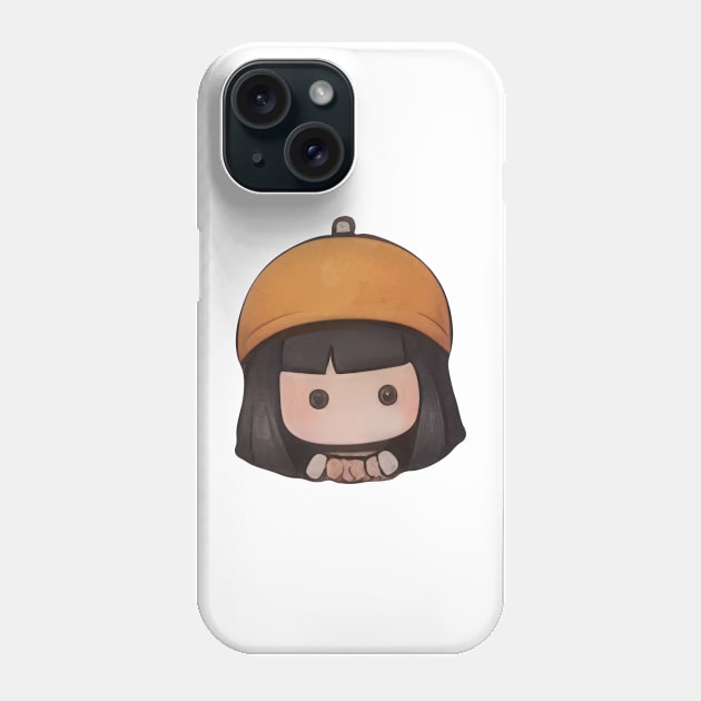 Shy Face Phone Case by Sheptylevskyi