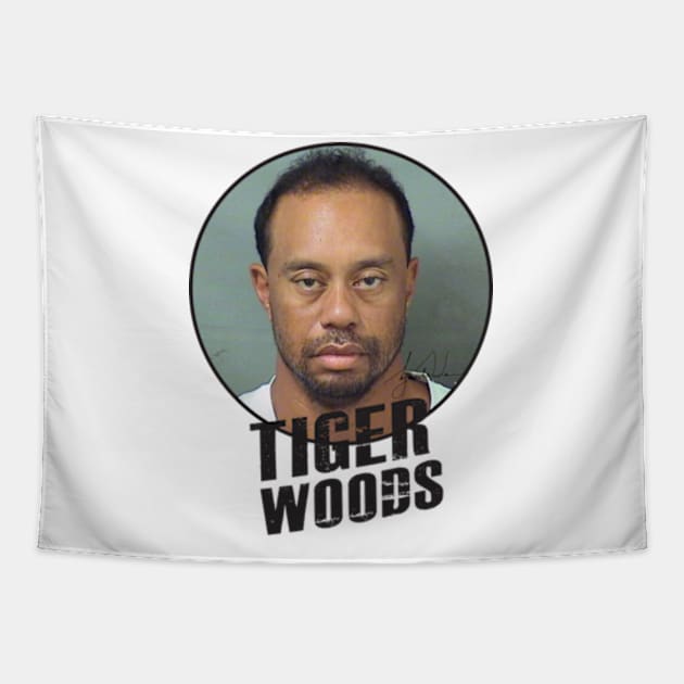 Tiger woods - Pretty eyes Tapestry by CrazyRich Bimasakti1'no11