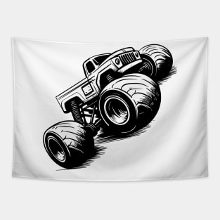 Monster Truck RC Tapestry