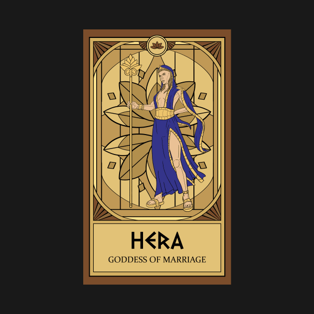 Hera Tarot Card by katieclouds