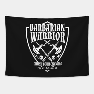 Pen and Paper Barbarian Tapestry