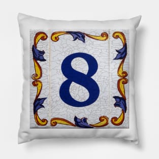 Number 8 Pillow