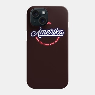 Amerika monogram  - Down the Tubes With Obiden Crest Phone Case