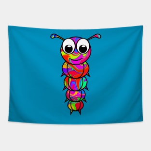 Colorful Caterpillar Tapestry