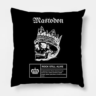 King Vintage Mastodon Pillow